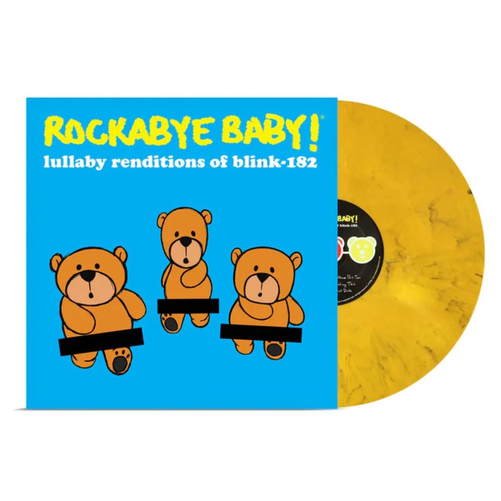 Rockabye Baby Lullaby Renditions Of Blink 182 LP ~ Ltd Ed Colored Vinyl ~Sealed!
